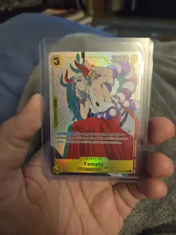 One Piece English Card Game Holo Carte Yamato ST09-012 Alt En - Image 1