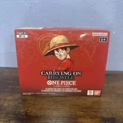 One Piece TCG: OP13 Carrying On His Will Booster Box New & UNSEALED English - Image 1