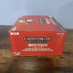 One Piece TCG: OP13 Carrying On His Will Booster Box New & UNSEALED English - Image 3