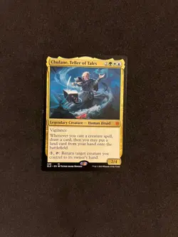Chulane, Teller of Tales -Extd Art- [Throne of Eldraine] Magic MTG Cards LP - Image 1