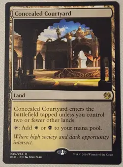 MTG Magic [x1] Concealed Courtyard [x1] Kaladesh M/NM - Image 1
