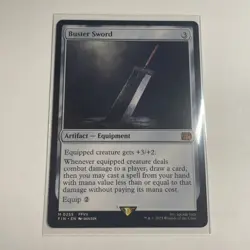 MTG Buster Sword 0255 Final Fantasy NM - Image 1