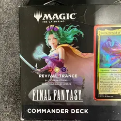 WIZARDS OF THE COAST MTG Revival Trance Final Fantasy Commander Deck Worn Box - Image 3
