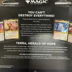 WIZARDS OF THE COAST MTG Revival Trance Final Fantasy Commander Deck Worn Box - Image 4