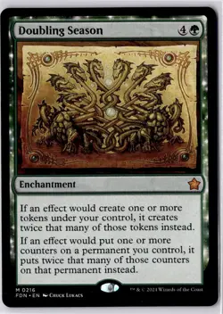 Doubling Season Foundations Regular NM M 0216 - Image 1