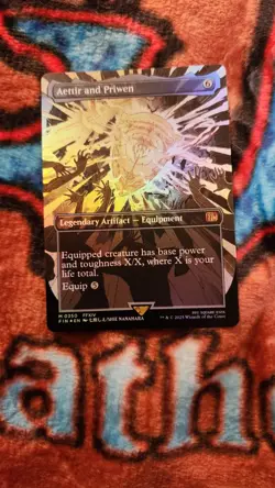 Aettir and Priwen (Borderless) Final Fantasy Foil NM M 0350 - Image 1