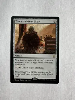 MTG Thousand-Year Elixir NM - C21 271- FREE SHIPPING!!! - Image 1