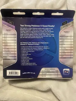 Pokemon V Battle Deck Melmetal Vs Mewtwo Box Opened Never Used - Image 2