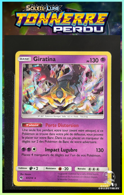 Carte Pokemon Giratina 97/214 Holo SL8 Tonnerre Perdu FR - Image 1