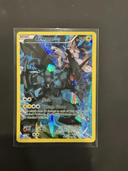Pokemon TCG Zekrom XY76 Full Art Holo Black Star Promo 2015 - Image 1