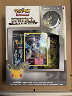 Pokemon TCG Generations Mythical Collection ARCEUS 2016 20th Anniversary - Image 1