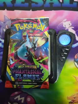 🔥 22.5g HEAVY Pokemon TCG: Mega Evolution Phantasmal Flames Pack FACTORY SEALED - Image 1