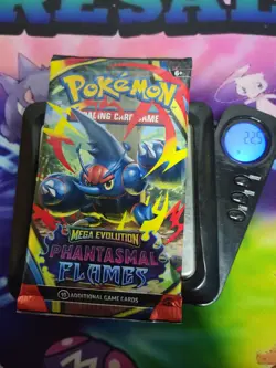 🔥 22.5g HEAVY Pokemon TCG: Mega Evolution Phantasmal Flames Pack FACTORY SEALED - Image 3