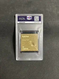 1999 Pokemon Artbox Stickers Series 1 Rare Gold Group Shot #G14 PSA 9 - Image 4