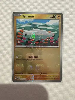 Tynamo 030/086 (Master Ball Pattern) Sv: Black Bolt Holo Pokemon TCG - NM - Image 1