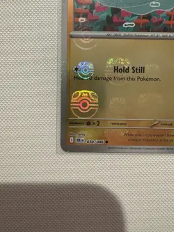 Tynamo 030/086 (Master Ball Pattern) Sv: Black Bolt Holo Pokemon TCG - NM - Image 2