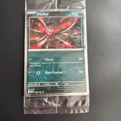 Yveltal 088/132 - Pokemon Mega Evolution EB Games Cosmos Holo Promo SEALED NM/M - Image 1