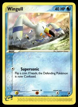 Wingull 84/100 Common Sandstorm Pokemon - Image 1