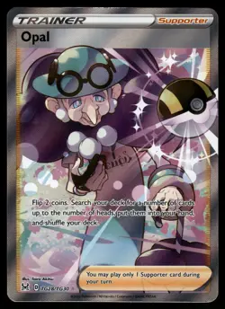 Opal Holofoil TG28/TG30 Ultra Rare SWSH11: Lost Origin Trainer Gallery Pokemon - Image 1