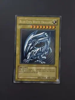 Blue-Eyes White Dragon SDK-001 Ultra Rare Unlimited Edition NM/LP YuGiOh - Image 1