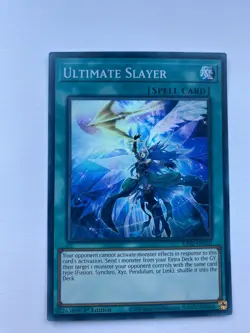 YuGiOh! Ultimate Slayer RA02-EN070 Super Rare 1st Ed - Image 1