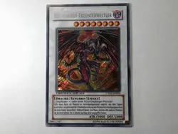 Yugioh ROTDRACHEN-ERZUNTERWELTLER , ct05-de002 Secret Rare deutsch Exc Limitiert - Image 2