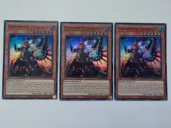 FIENDSMITH ENGRAVER x3 PLAYSET RA04-EN049 SUPER RARE 1st Ed YUGIOH *NEW & MINT* - Image 1