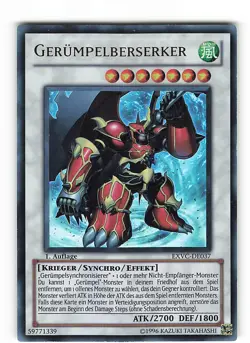 Yugioh GERUMPELBERSERKER , exvc-de037 Ultra Rare deutsch Near Mint 1. Auflage - Image 1