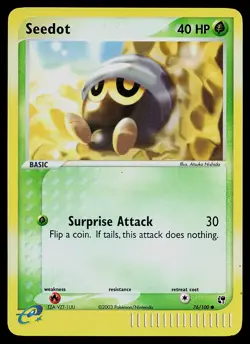 Pokemon Card - Seedot Sandstorm 76/100 Common Reverse Holo - Image 1