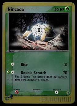 Pokemon Card - Nincada Dragon 67/97 Common Reverse Holo - Image 1