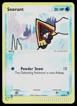 Pokemon Card - Snorunt Dragon 44/97 Uncommon Reverse Holo - Image 1