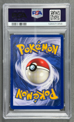 1999 Pokemon Fossil Hitmonlee Holo 7/62 Base Set Series RARE Pokemon Card PSA 6 - Image 2