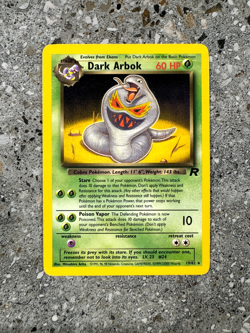 Pokemon TCG Cards Dark Arbok 19/82 Team Rocket Rare EXC - Image 1