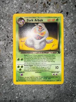 Pokemon TCG Cards Dark Arbok 19/82 Team Rocket Rare EXC - Image 3