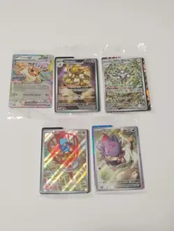 Pokemon Sealed Riolu/Magneton/N's Zorua/Alakazam Black Star Promo/Full Art Cards - Image 1