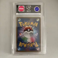 Pokemon Card-TCG: Poncho wearing Eevee: Glaceon - Promo - 143/SM-P - ACE 9 Mint - Image 2