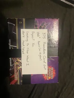 375 Card Random Yugioh Lot - Image 1
