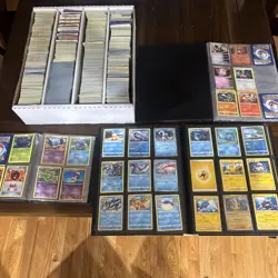 massive pokemon card collection Binder Lot Holos Pocket Monster Yugioh TCG Foil - Image 1