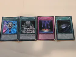 Lot of 4 YU-GI-OH! TCG Cards - Image 1