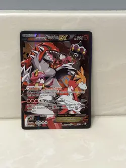 Pokemon TCG Team Magma's Groudon EX Holo Rare Card 15/34 Double Crisis - Image 1