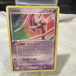 Deoxys 17/107 2005 EX Deoxys Set Pokemon Card Nintendo Non Holo Rare LP Vintage - Image 1