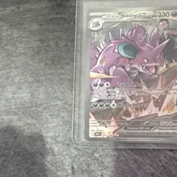 Team Rocket's Nidoking ex 233/182 SV10: Destined Rivals Pokemon Card NM - Image 2