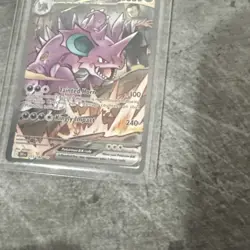 Team Rocket's Nidoking ex 233/182 SV10: Destined Rivals Pokemon Card NM - Image 5