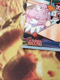 2001 Vintage, Authentic TOPPS Screen Snap Pokemon Card Blissey Surprise! Snap 27 - Image 5