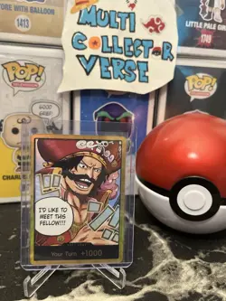 ONE PIECE TCG | Gol.D.Roger GOLD DON!! Card (OP-13) | English | M/NM - Image 1