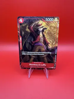 One Piece TCG Monkey D Luffy P-007 Tournament Pack Vol. 1 Promo Card - Image 1