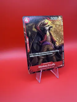One Piece TCG Monkey D Luffy P-007 Tournament Pack Vol. 1 Promo Card - Image 2