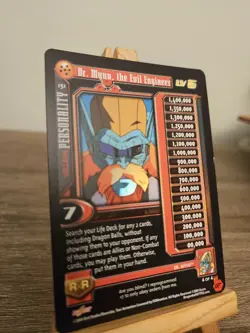 Dr. Myuu the Evil Engineer Ultra RARE Card Foil - Dragon Ball GT DBZ CCG - NM/LP - Image 1