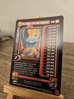 Dr. Myuu the Evil Engineer Ultra RARE Card Foil - Dragon Ball GT DBZ CCG - NM/LP - Image 2
