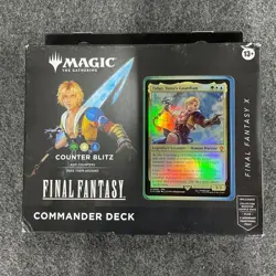 MTG: Final Fantasy Commander Deck Counter Blitz Limit Break, Sealed Box is Worn - Image 1
